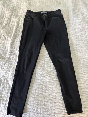Wit & Wisdom Black Hi-Rise Skinny Jeans